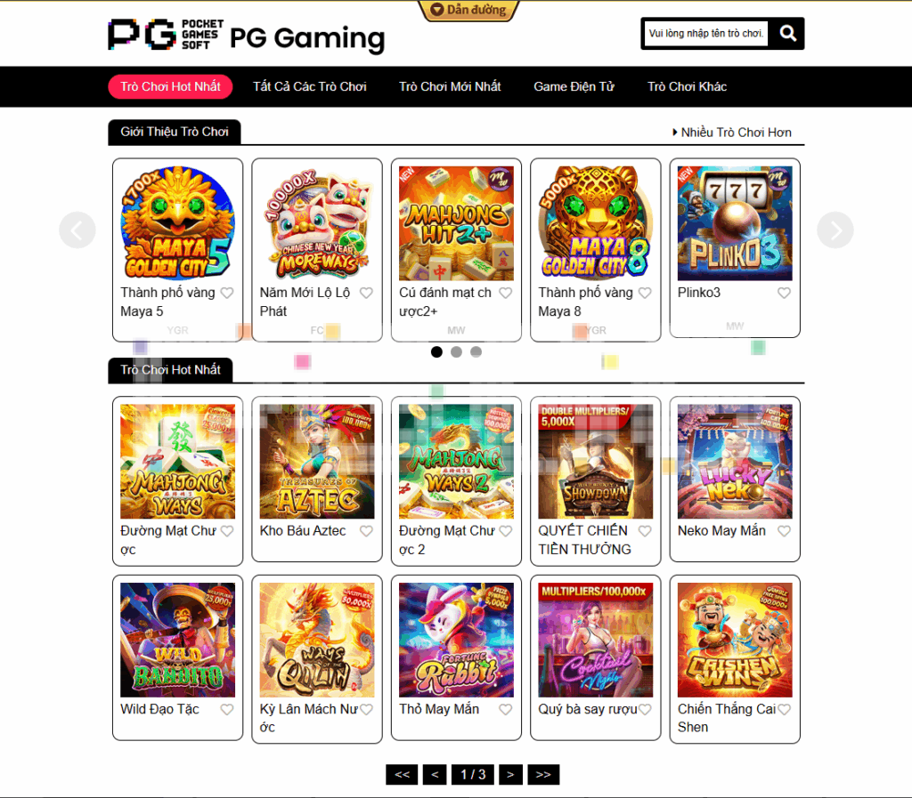 Lý do chọn PG điện tử tại sảnh PG66