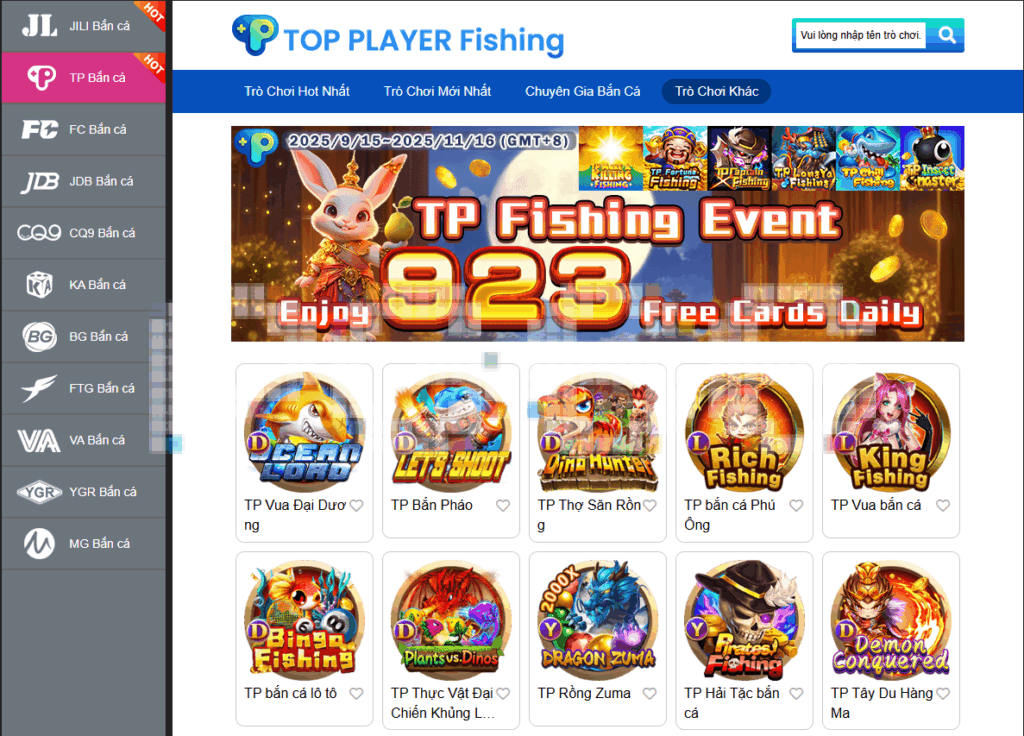 Sơ lược về bắn cá TP tại PG66