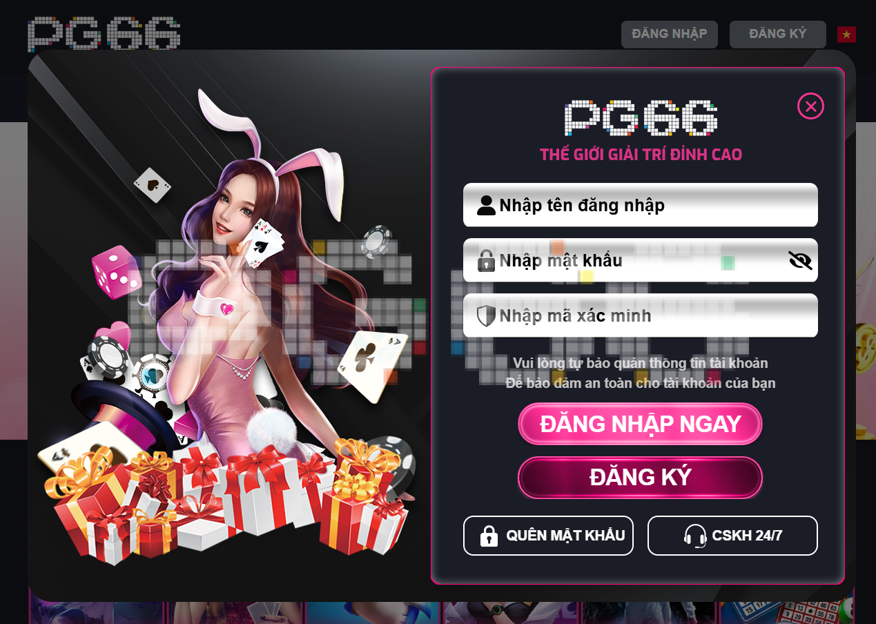 PG66 - Link Đăng Ký Nhà Cái PG66.COM Uy Tín | Tặng 66K 23 Hướng dẫn chi tiết cách đăng nhập PG66 nhanh chóng